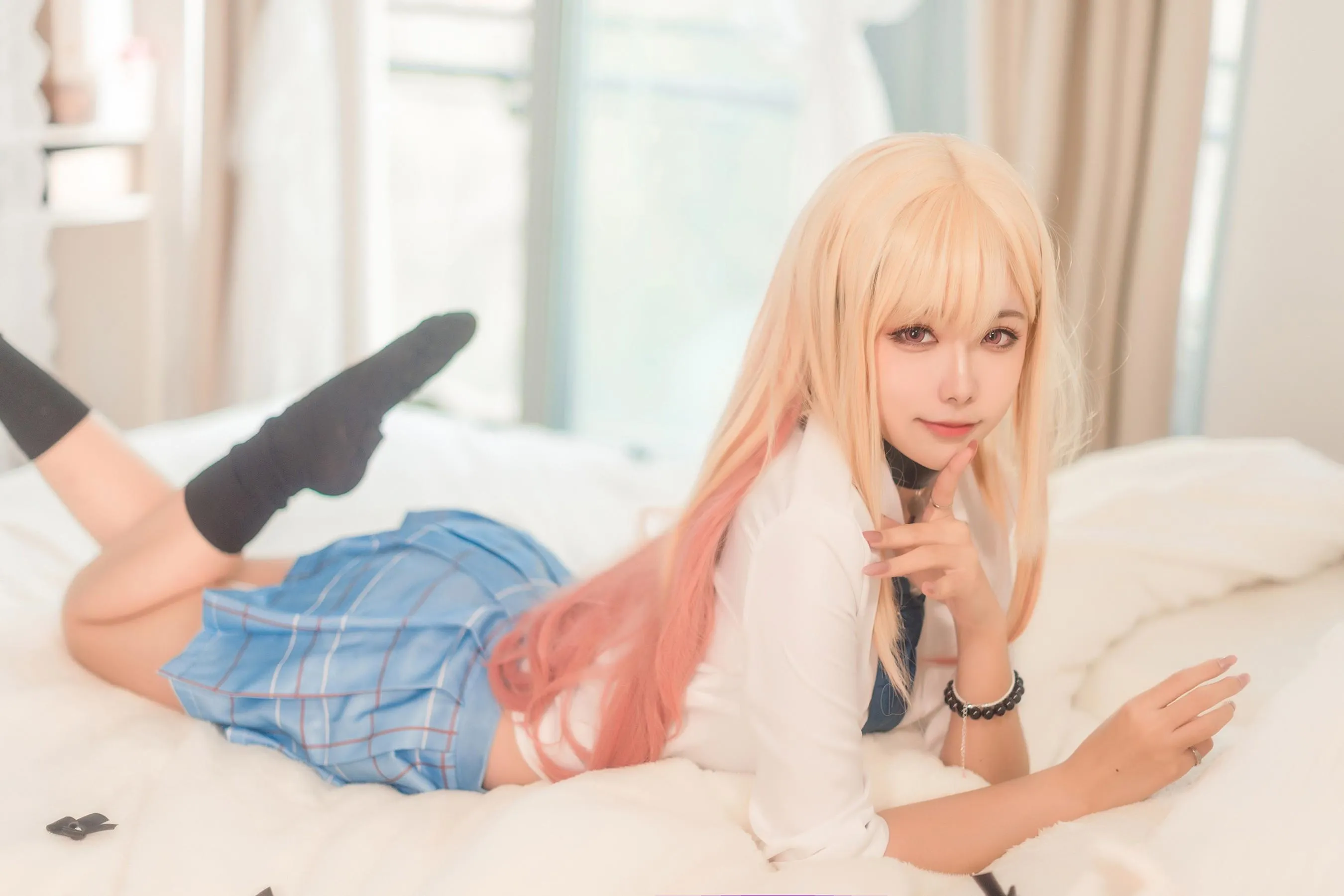 Momoko葵葵 – NO.34 喜多川海夢 黑江雫 [45P]插图